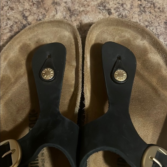 Birkenstock Gizeh Classic w/Big Buckle. Size 38 (US 7-7.5). Made in Germany. - Picture 9 of 11